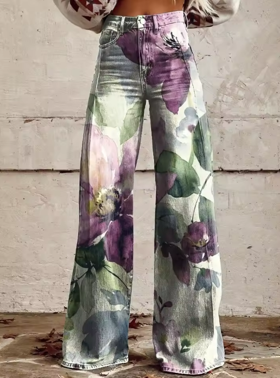 Alessia | Vintage Bohemian Style Trousers