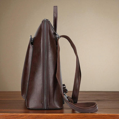 Double-Zipper Classic Backpack