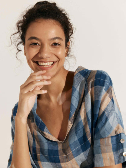 V-Neck Blouse