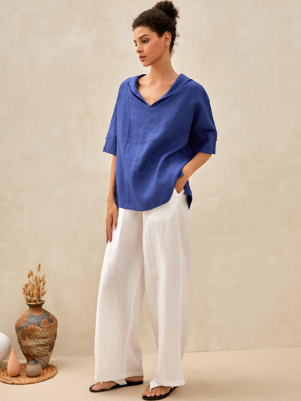 V-Neck Blouse
