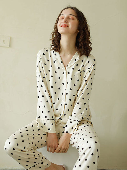Polka Dot Pajama Set
