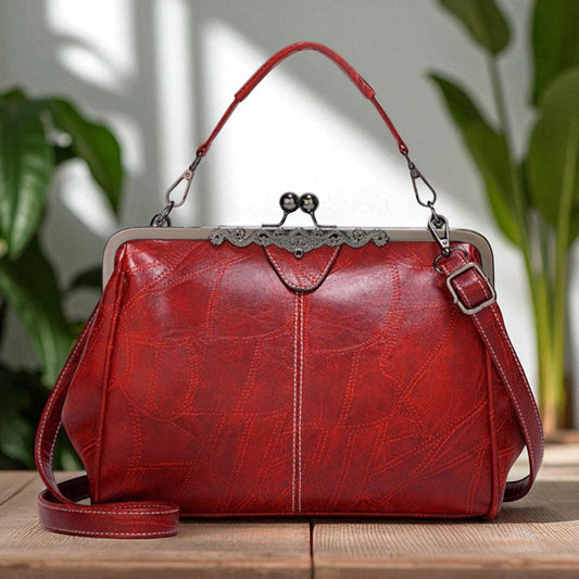 Retro Lockable Handbag