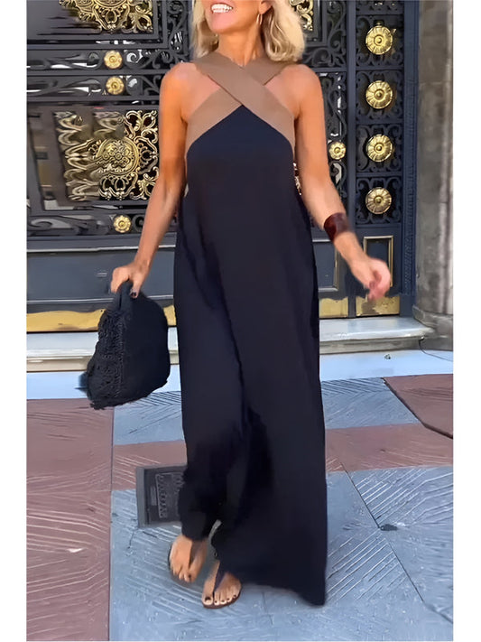 Esther | Halter Maxi Dress