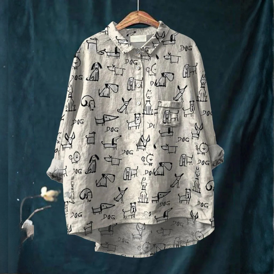 Zoe | Doodle Dog Graphic Tee