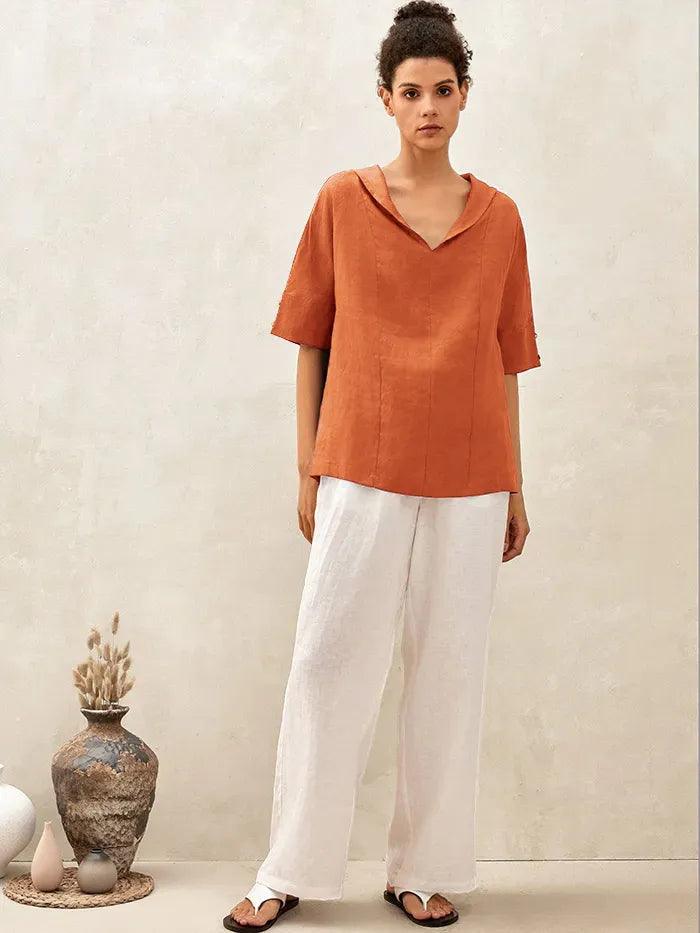 V-Neck Blouse