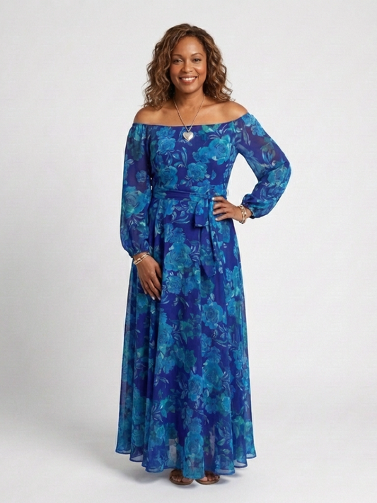 Stella | Floral Maxi Dress
