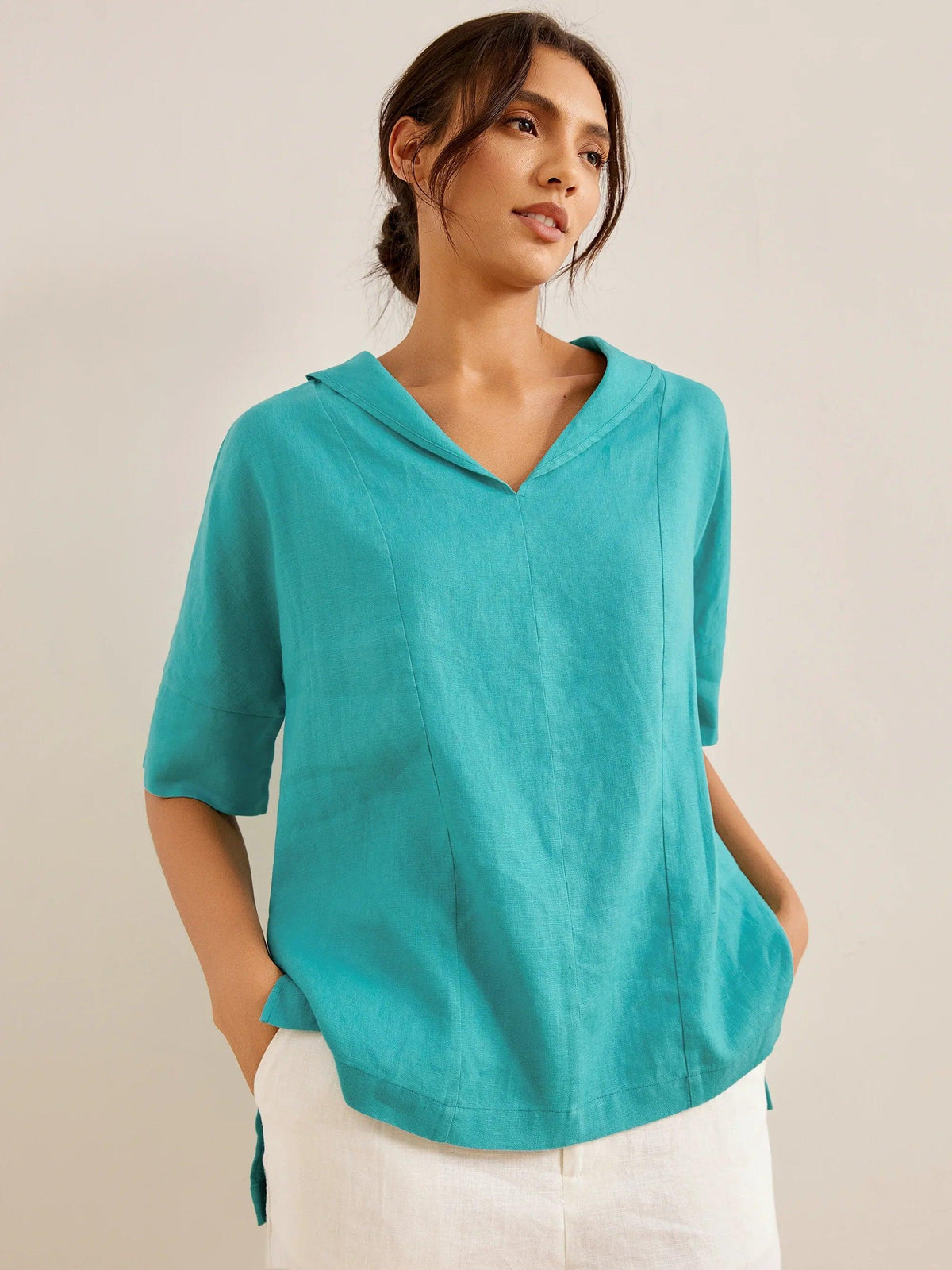 V-Neck Blouse
