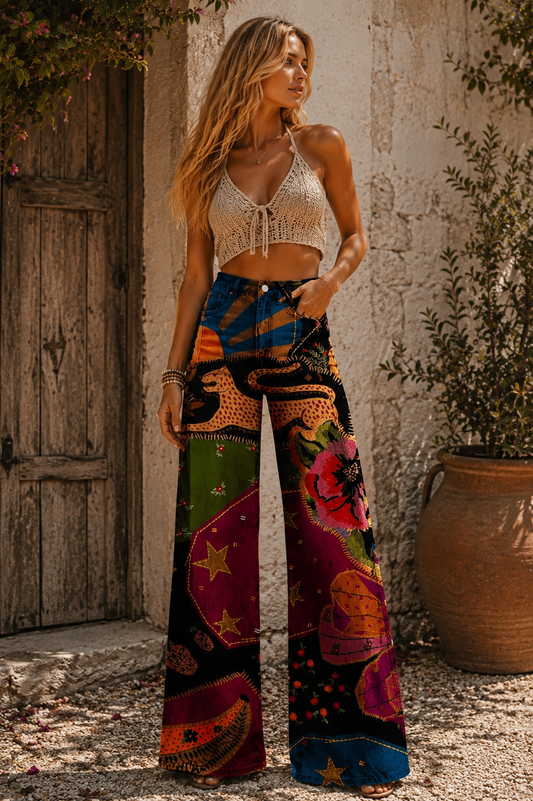 Léna | Bohemian Style Trousers