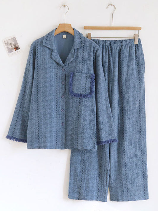 Tassel Vintage Pajama Set