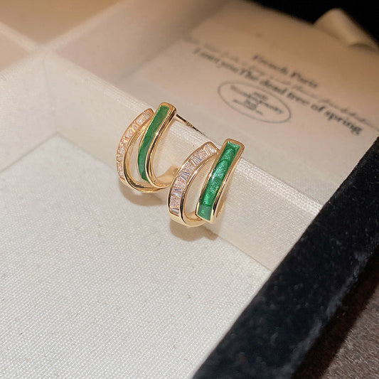 Cloé Feuillage Earrings | Gold