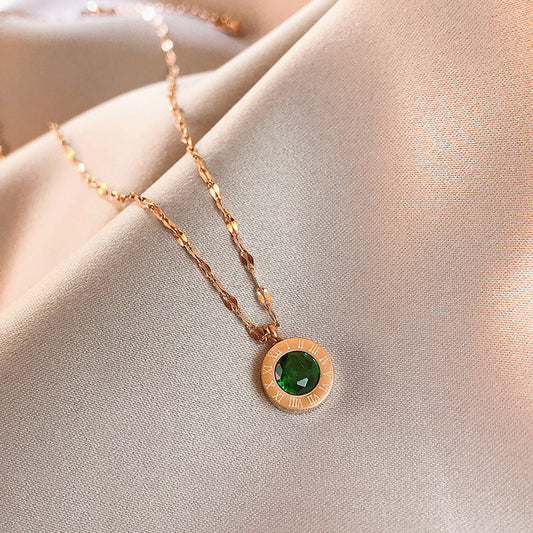 Dial Necklace | Gold
