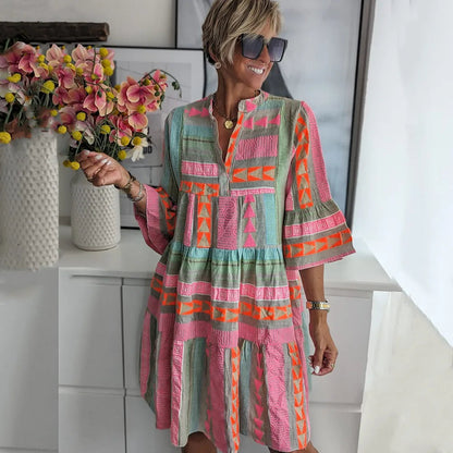 Ava | V-Neck Dress