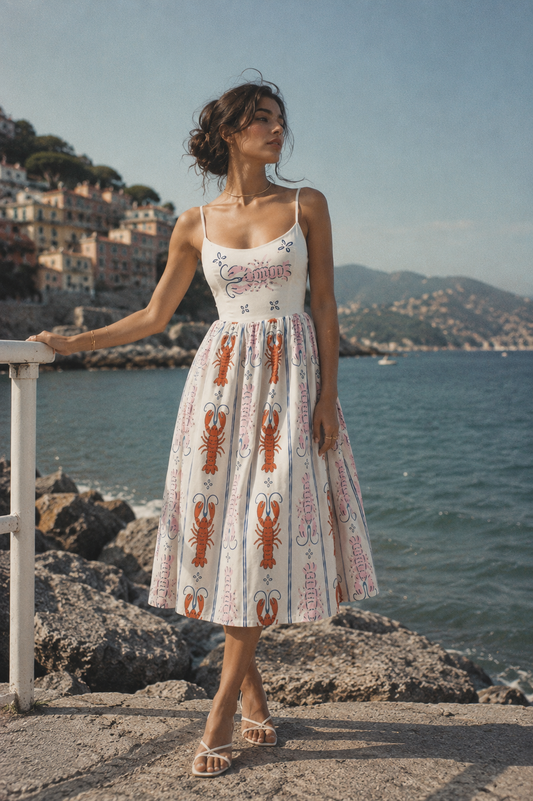 Printed Maxi Dress