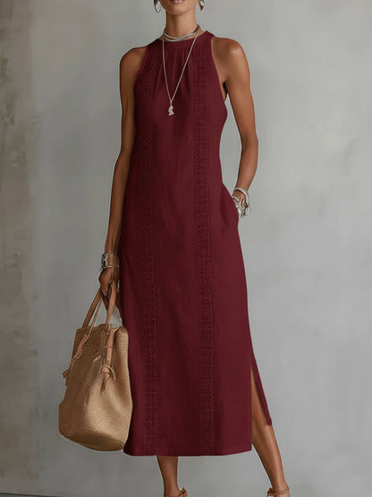Jimena | Linen Midi Dress