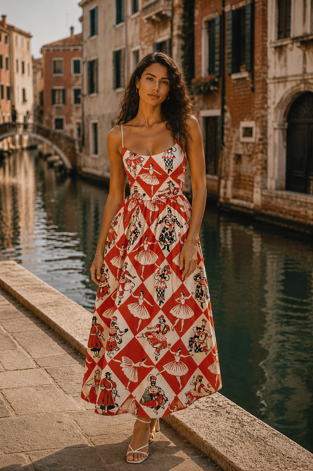Printed Maxi Dress