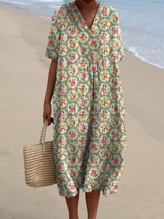 Femke | Floral Dress